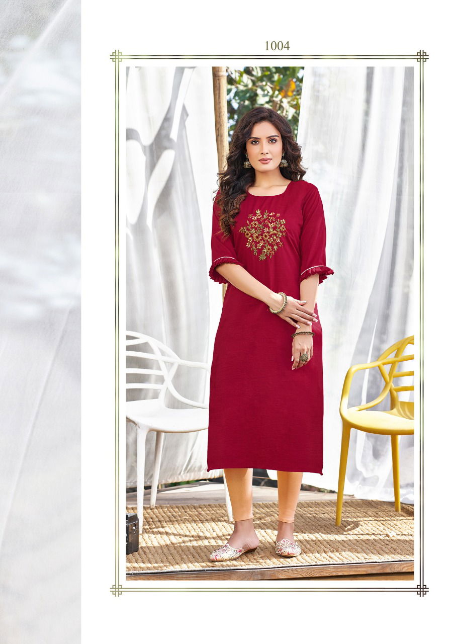 Parra Parnika 1 Fancy Wear Designer Latest Kurti Collection